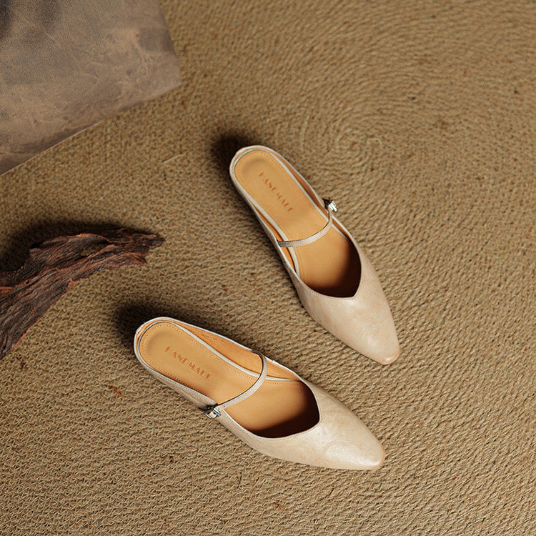 Slip-On Mule Sandals – Comfortable Everyday Flat Sandal | Meave & Ivy