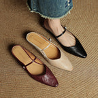 Slip-On Mule Sandals – Comfortable Everyday Flat Sandal | Meave & Ivy