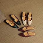 Slip-On Mule Sandals – Comfortable Everyday Flat Sandal | Meave & Ivy