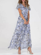 Women's Floral Wedding Guest Summer Maxi Dress | Meave & Ivy