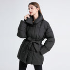 Women's Fitted Winter Coat – Warm Tailored Long Coat