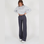 High Waist Wide Leg Trousers – Elegant Tailored Trousers