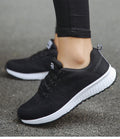 Women's Breathable Mesh Lace-Up Trainers