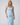 Maxi Dress with Structured Bodice and Draped Skirt