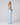 Maxi Dress with Structured Bodice and Draped Skirt