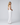 Maxi Dress with Structured Bodice and Draped Skirt