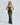 Strapless Corset Maxi Dress with Draped Skirt