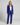 Blazer Set with Straight-Leg Trousers