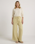 Wide-Leg Trousers with Elastic Waist