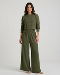 Wide-Leg Trousers with Elastic Waist