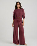 Wide-Leg Trousers with Elastic Waist