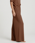 Wide-Leg Trousers with Elastic Waist