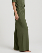 Wide-Leg Trousers with Elastic Waist