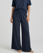 Wide-Leg Trousers with Elastic Waist
