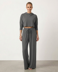 High-Waist Wide-Leg Trousers