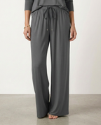 High-Waist Wide-Leg Trousers