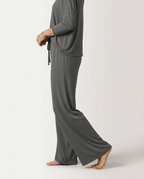 High-Waist Wide-Leg Trousers