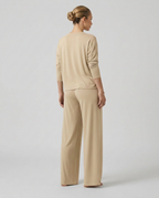 High-Waist Wide-Leg Trousers