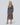Printed Midi Dress with Tie Waist