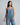Denim Jumpsuit with Button Front