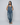 Denim Jumpsuit with Button Front