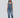 Denim Jumpsuit with Button Front