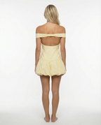 Off Shoulder Sleeveless Mini Dress