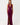 V Neck Ruffles High Thigh Slit Maxi Dress