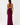 V Neck Ruffles High Thigh Slit Maxi Dress