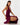 V Neck Ruffles High Thigh Slit Maxi Dress