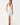 V Neck Ruffles High Thigh Slit Maxi Dress