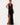V Neck Ruffles High Thigh Slit Maxi Dress