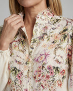 Women's Elegant Printed Two-Piece Shorts Set