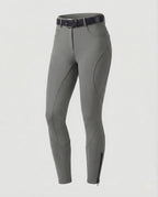 Women's High-Waisted Riding Breeches with Grip Panels