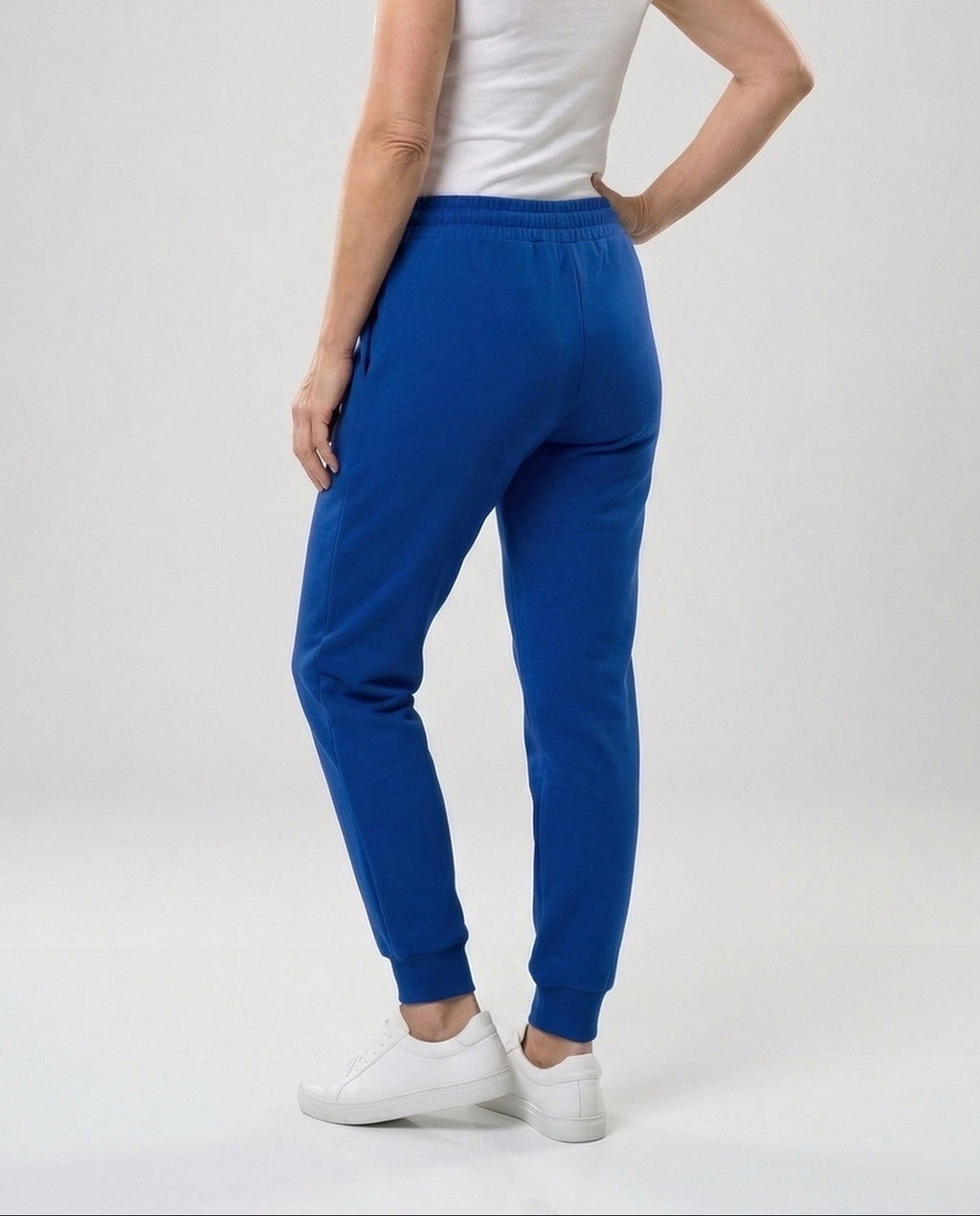 Women's Fleece Joggers with Drawstring Waist and Side Pockets