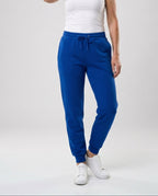 Women's Fleece Joggers with Drawstring Waist and Side Pockets