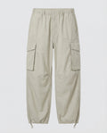 Women's Relaxed Cargo Trousers with Elasticated Waist and Adjustable
