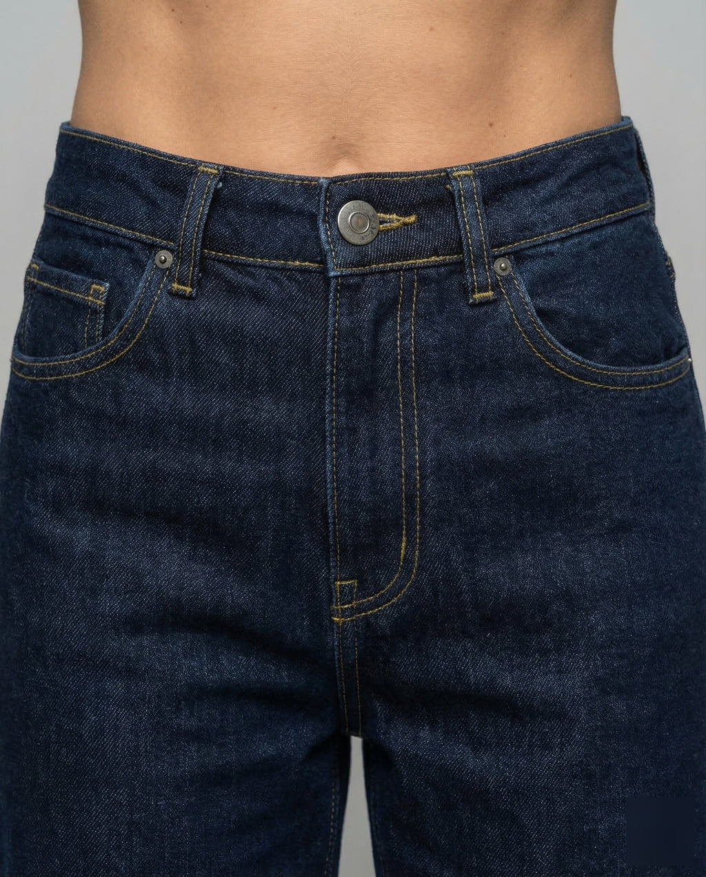 Women's High Waisted Wide Leg Jeans – Full Length Relaxed Denim Trousers