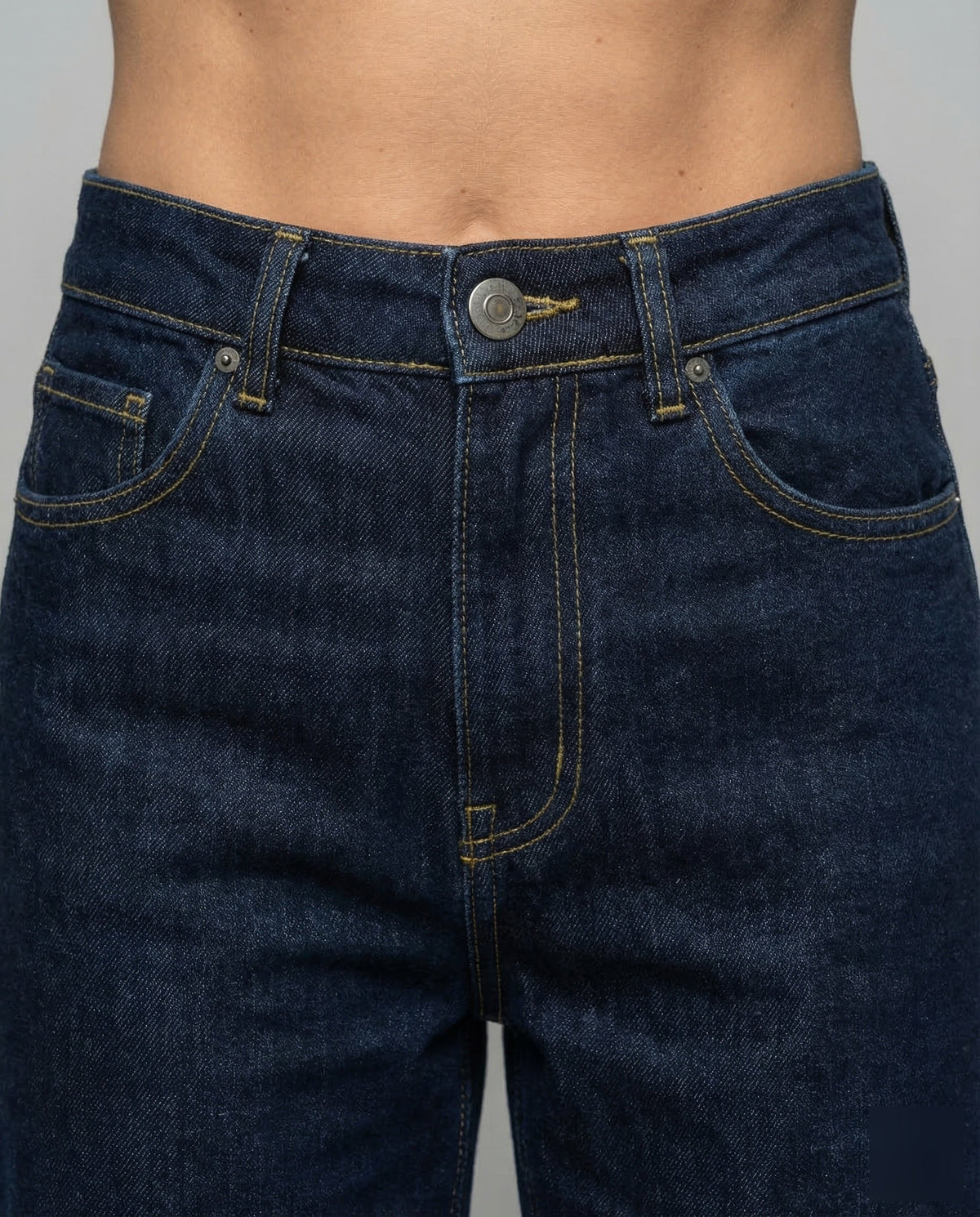 Women's High Waisted Wide Leg Jeans – Full Length Relaxed Denim Trousers