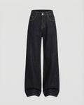 Women's High Waisted Wide Leg Jeans – Full Length Relaxed Denim Trousers