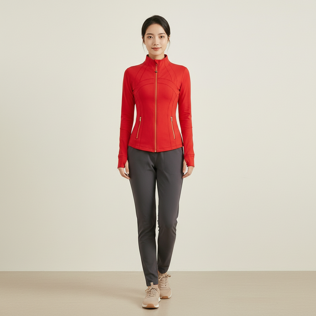 Women's Quick Dry Zip Jacket – Long Sleeve Sports Jacket in 9 Colours