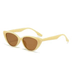 Cream Cat Eye Sunglasses – Women's Retro Vintage-Style Sunglasses