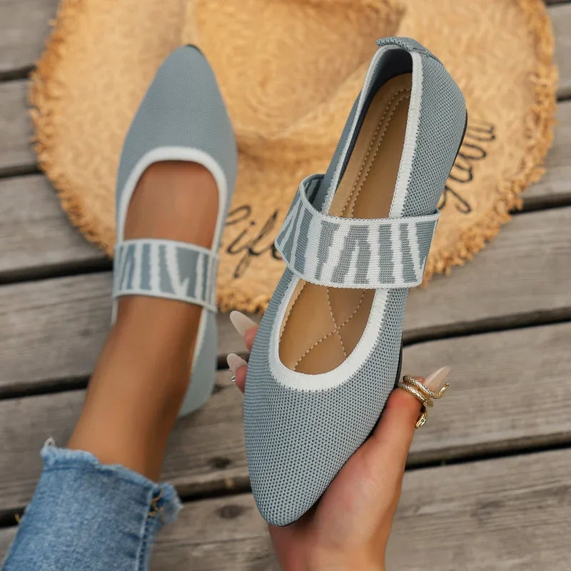 Pointed-Toe Ballet Flat – Minimalist Everyday Loafer | Meave & Ivy