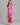3D Floral Appliqué Wedding Guest Midi Dress