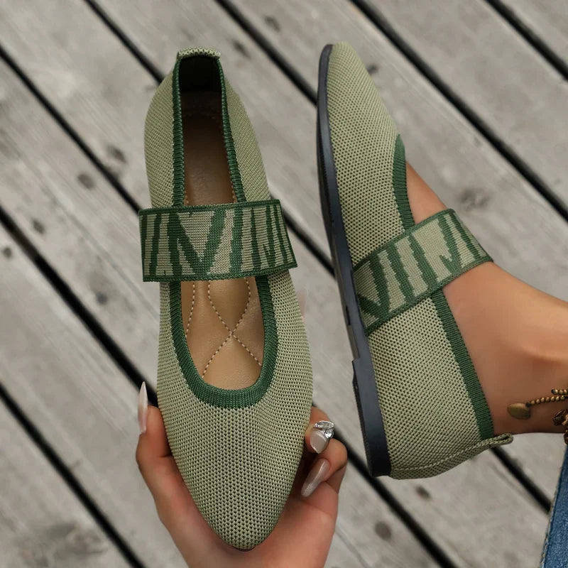 Pointed-Toe Ballet Flat – Minimalist Everyday Loafer | Meave & Ivy