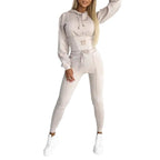 Hooded Lounge Co-Ord Set – Relaxed Two-Piece Tracksuit | Meave & Ivy