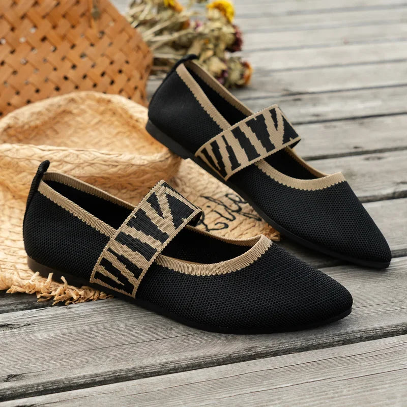 Pointed-Toe Ballet Flat – Minimalist Everyday Loafer | Meave & Ivy