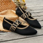 Pointed-Toe Ballet Flat – Minimalist Everyday Loafer | Meave & Ivy