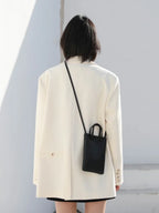 Ivory Classic Blazer – Effortless Tailored Office Jacket | Meave & Ivy
