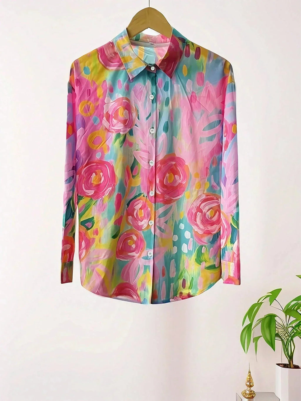 Wilma | Women's Casual Printed Summer Blouse | Meave & Ivy